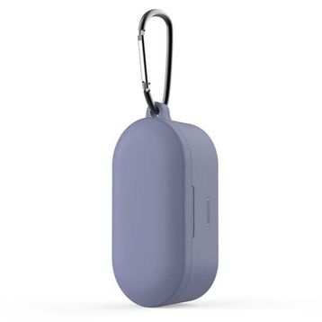 Qcy T1s/t2c Gri Bluetooth Kulaklık İçin Silikon Koruma Kılıf+ Anahtarlık