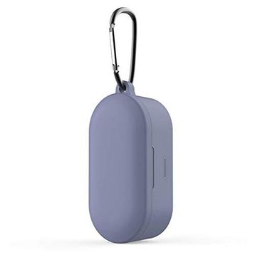 Qcy T1s/t2c Mor Bluetooth Kulaklık İçin Silikon Koruma Kılıf+ Anahtarlık