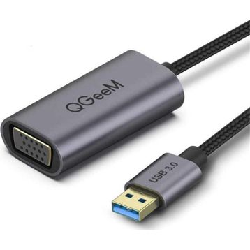 Qgeem QG-UA07 Usb To VGA Dönüştürücü