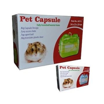 QH Pet Cage 34x23x29 cm Hamster Kafesi