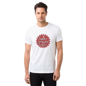 Qivi a Series of Unfortunate Events Lucky Smells Lumber Mill Baskılı Beyaz Erkek T-shirt