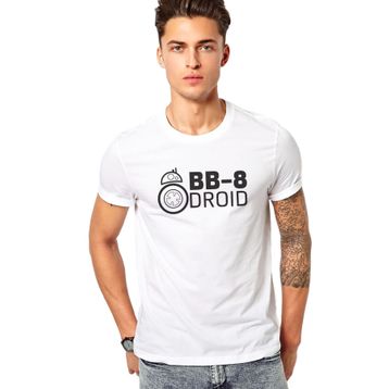 Qivi Atari Logo Baskılı Beyaz Erkek Örme T-shirt