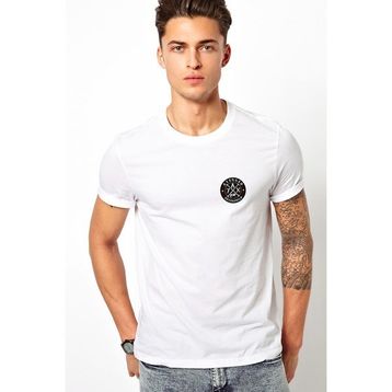 Qivi Avenged Sevenfold A7x Baskılı Beyaz Erkek Örme T-shirt