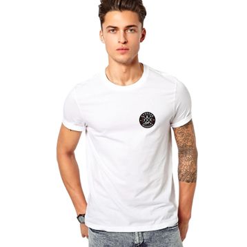 Qivi Avenged Sevenfold A7x Baskılı Beyaz Erkek Örme T-shirt