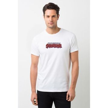 Qivi Chilling Adventures of Sabrina Yazı 2 Baskılı Beyaz Erkek T-shirt