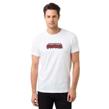 Qivi Chilling Adventures of Sabrina Yazı 2 Baskılı Beyaz Erkek T-shirt