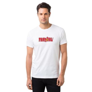 Qivi Fairy Tail 2 Baskılı Beyaz Erkek T-shirt