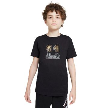 Qivi Illustrated Graphic Baskılı Unisex Çocuk Siyah Sweatshirt