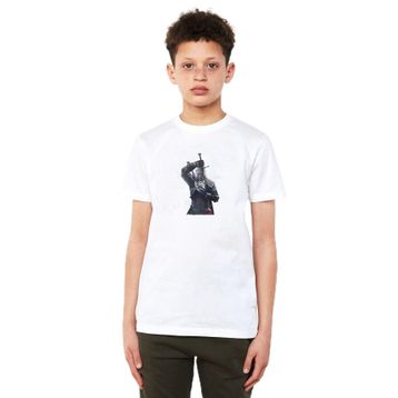 Qivi Kısa Kollu Beyaz Erkek Çocuk T-shirt