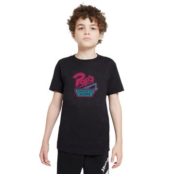 Qivi Riverdale Pop's Chock'lit Shoppe Baskılı Siyah Unisex Çocuk T-shirt