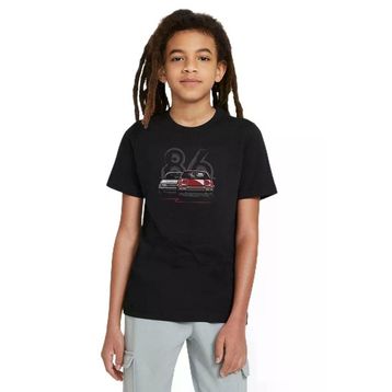 Qivi SFK0478-COCTS Baskılı Unisex Çocuk Siyah Sweatshirt