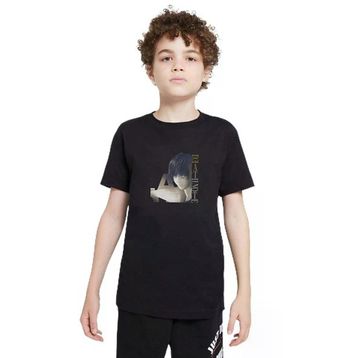 Qivi SFK0494-COCTS Baskılı Unisex Çocuk Siyah Sweatshirt