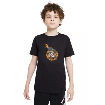 Qivi SFK0542-COCTS Pubg Karikatur Baskılı Unisex Çocuk Siyah Sweatshirt