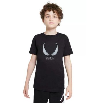 Qivi SFK0572-COCTS Venom Baskılı Erkek Çocuk Siyah Sweatshirt