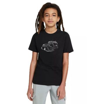 Qivi SFK0580-COCTS Tosbaa Beetle Caravan Karavan Baskılı Unisex Çocuk Siyah Sweatshirt