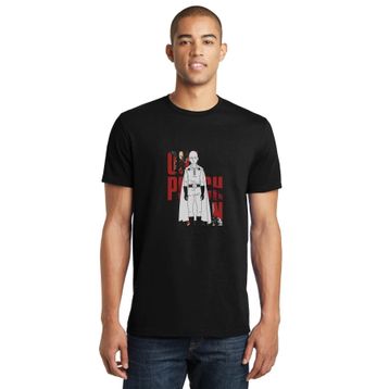 Qivi SFK0648ERKTS Anime One Punch Man Baskılı Siyah Örme Erkek T-shirt