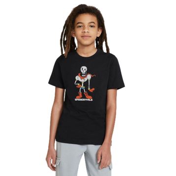 Qivi SFK0680-COCTS Baskılı Unisex Çocuk Siyah T-shirt