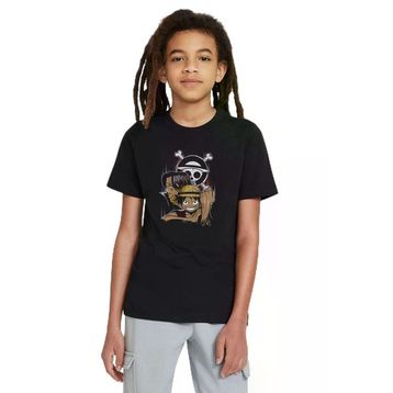 Qivi SFK0698-COCTS One Piece Baskılı Unisex Çocuk Siyah Sweatshirt