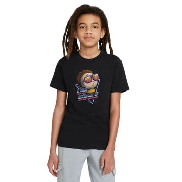 Qivi SFK0701-COCTS Rick Morty Geez Baskılı Unisex Çocuk Siyah Sweatshirt