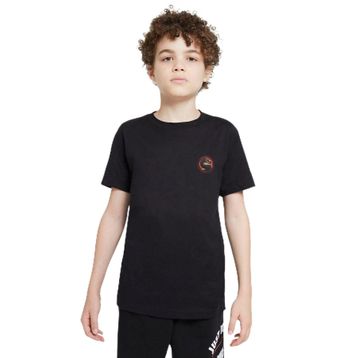 Qivi SFK0705-COCTS Mortal Kombat Dragon Baskılı Unisex Çocuk Siyah Sweatshirt