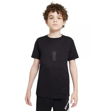 Qivi SFK0714-COCTS Vazo Gezegenler Baskılı Unisex Çocuk Siyah Sweatshirt