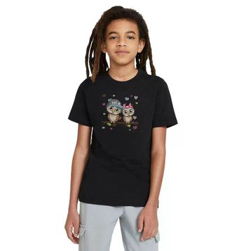 Qivi SFK0919-COCTS Unisex Çocuk Siyah Sweatshirt