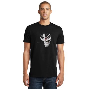 Qivi SFK0999ERKTS Bleach Anime Baskılı Siyah Örme Erkek T-shirt