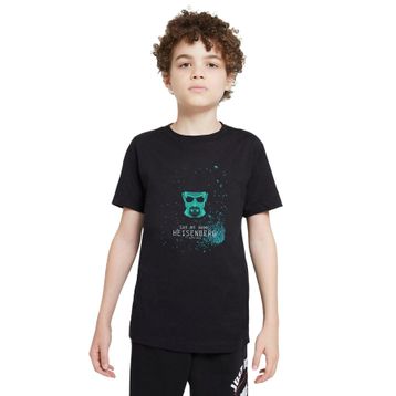 Qivi SFK1010-COCTS Baskılı Unisex Çocuk Siyah Sweatshirt