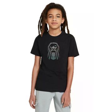 Qivi SFK2348-COCTS Vikings Odin Baskılı Unisex Çocuk Siyah Sweatshirt