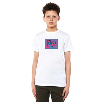 Qivi The Black Keys The Black Keys Baskılı Unisex Çocuk Beyaz T-shirt
