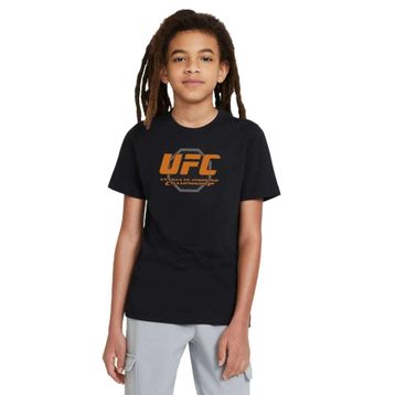 Qivi Ufc Ultimate Fighting Championship Baskılı Unisex Çocuk Beyaz T-shirt