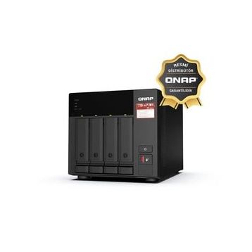 Qnap TS-473A-8GB Ram 4 HDD Yuvalı Tower Nas