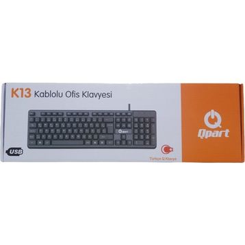 QParts K13 Usb Q Ofis Klavyesi