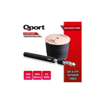 Qport Q-CAT6 23AWG Network Kablosu