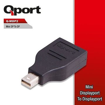 Qport Q-MDP2 MİNİ DP TO DP ÇEVİRİCİ
