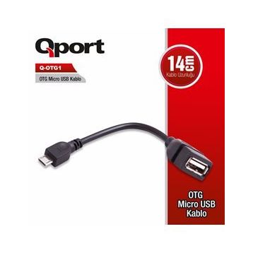 Qport Q-OTG1 Micro USB Çevirici