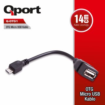 Qport Q-OTG1 Micro USB Çevirici