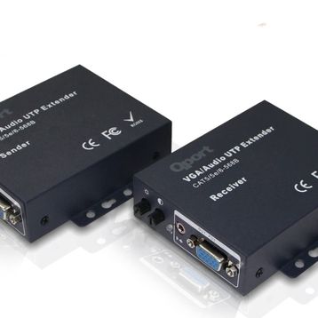 Qport Q-VEX200 200 mt VGA Extender 2'li Bağlantı Kablosu