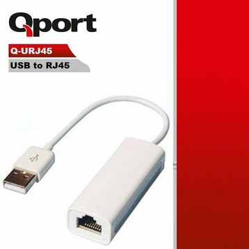 Qport USB To RJ45 Çevirici Aparat