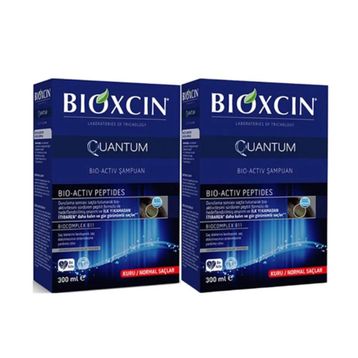 Quantum 2x300 ml Bio Activ Yağlı Saçlar İçin Şampuan