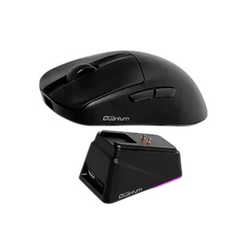 Quantum Gaming Fluxmouse G13 Pro Siyah Şarj İstasyonlu Kablolu/Kablosuz Gaming Mouse