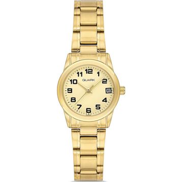 Quark QL-X001G-9B Gold Kadın Kol Saati