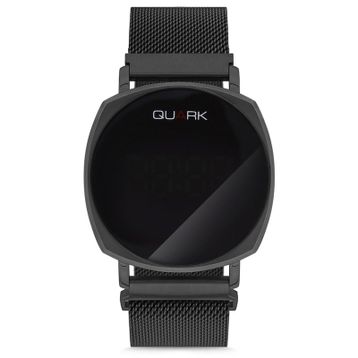 Quark QLD-100BK-1A Unisex Kol Saati