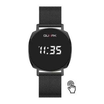 Quark QLD-100BK-1A Unisex Kol Saati