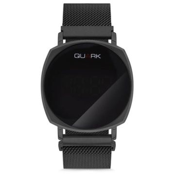 Quark QLD-100BK-1A Unisex Kol Saati