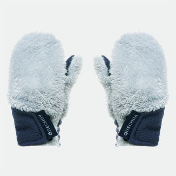 Quechua HIKE100 Mavi Tek Parmaklı Çocuk Outdoor Eldiven