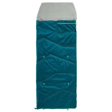 Quechua MH100 Mavi 10 Derece Konfor Çocuk Outdoor Uyku Tulumu