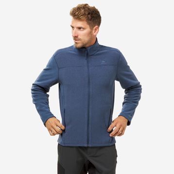 Quechua MH100 Mavi Polar Erkek Outdoor Mont
