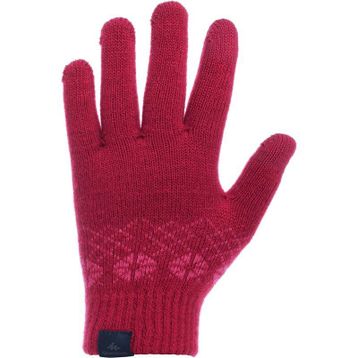 Quechua MH100 Pembe Çocuk Örgü Eldiven