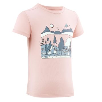 Quechua MH100 Pembe Çocuk Örgü Eldiven